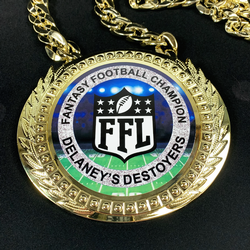Fantasy Football Champ Chain Medal